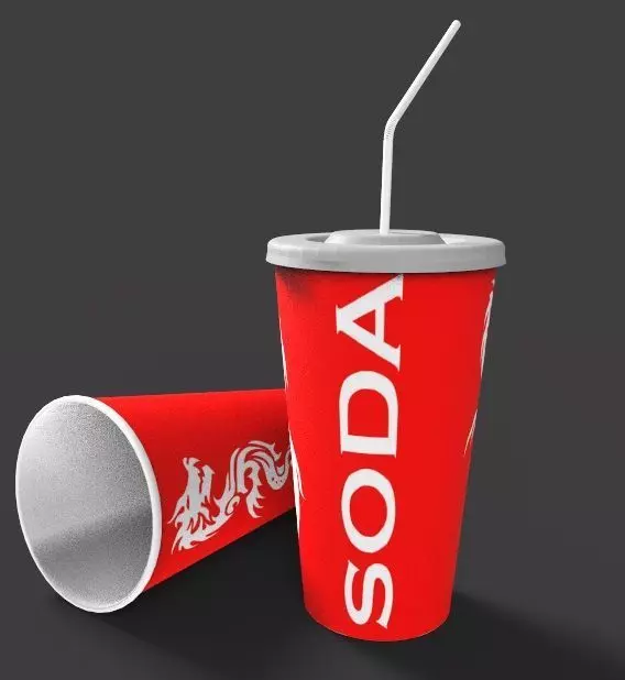 Soda Cups 3D model_0