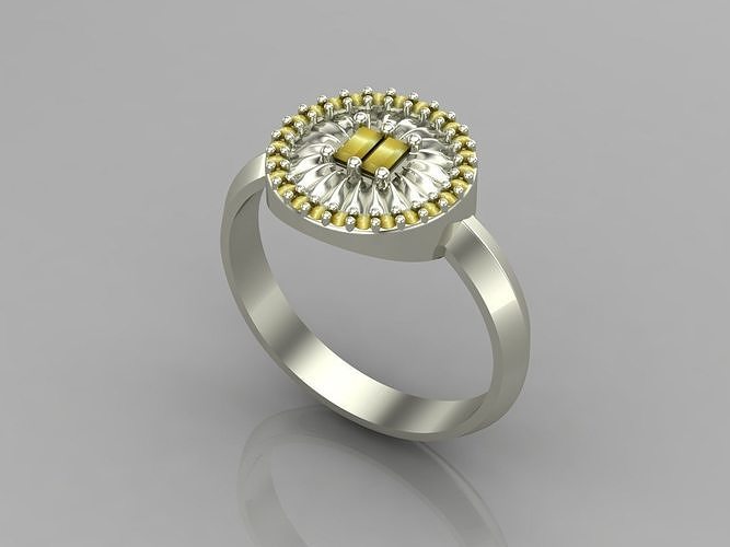 Women Rings Candy Style 3DM Render Files Machine Ready 64 3D print model