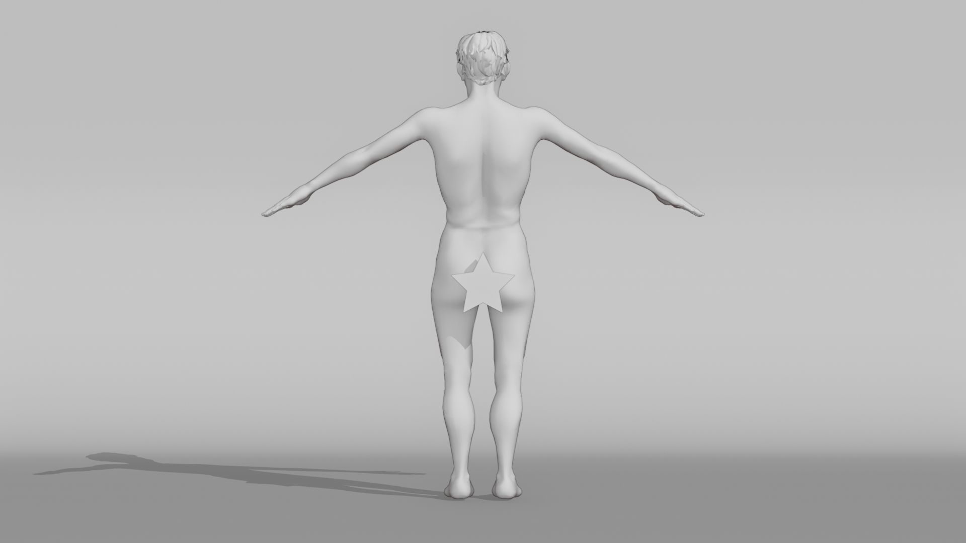 Realistic Male Character - Grandpa Thomas 3D model_8
