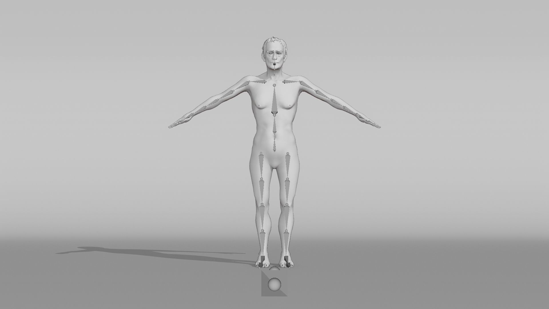 Realistic Male Character - Grandpa Thomas 3D model_16