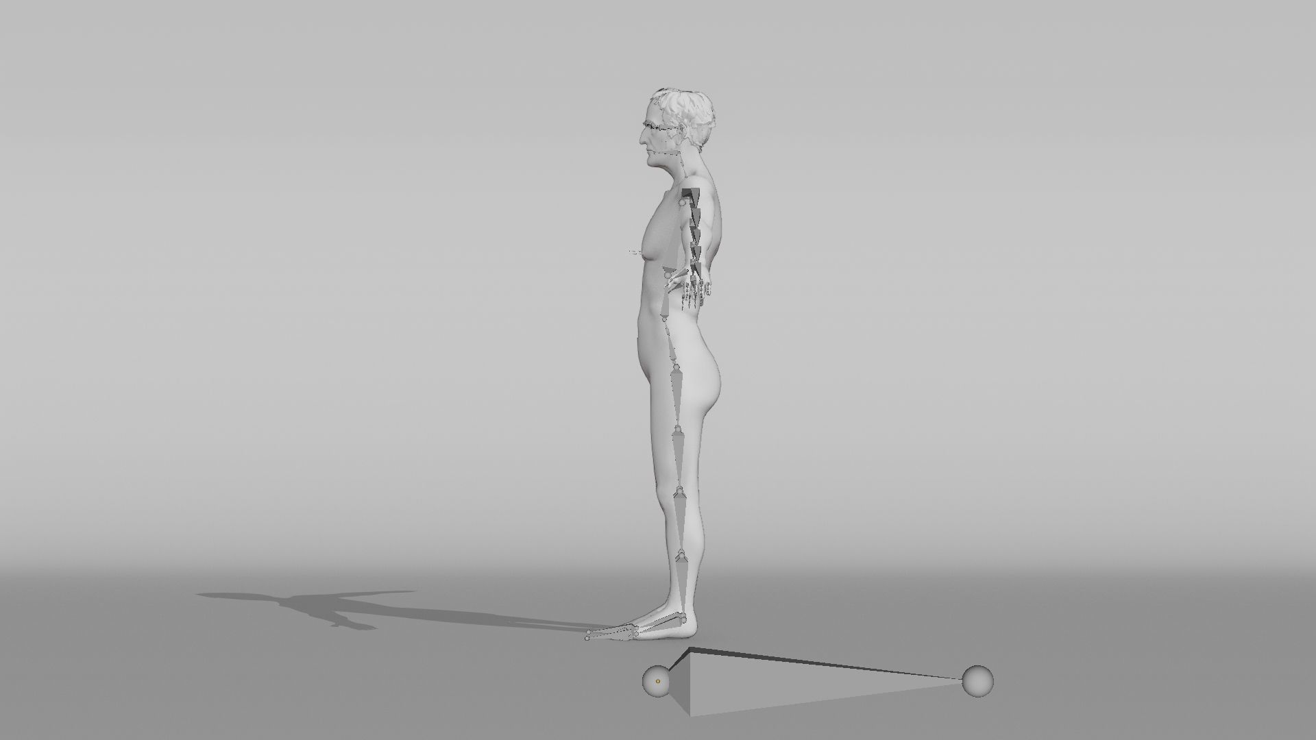 Realistic Male Character - Grandpa Thomas 3D model_19