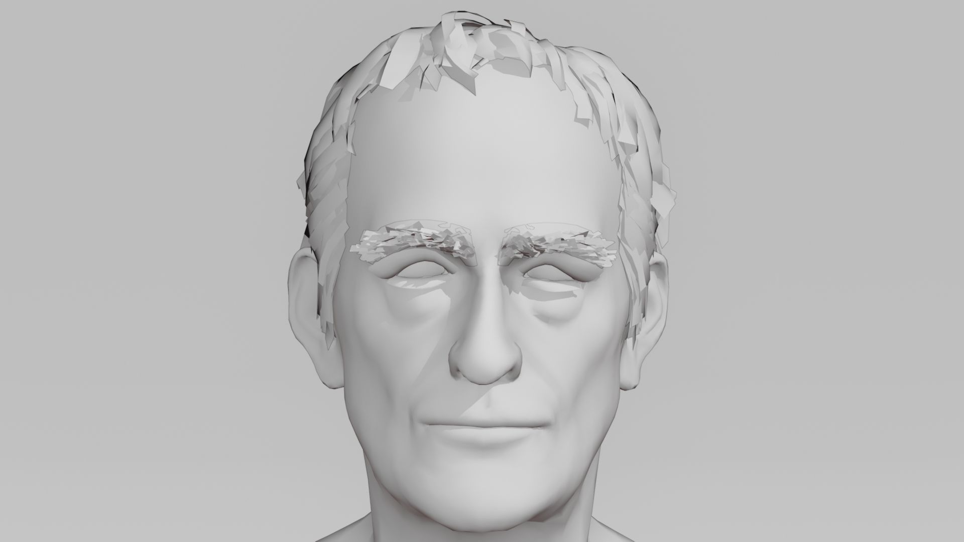 Realistic Male Character - Grandpa Thomas 3D model_10