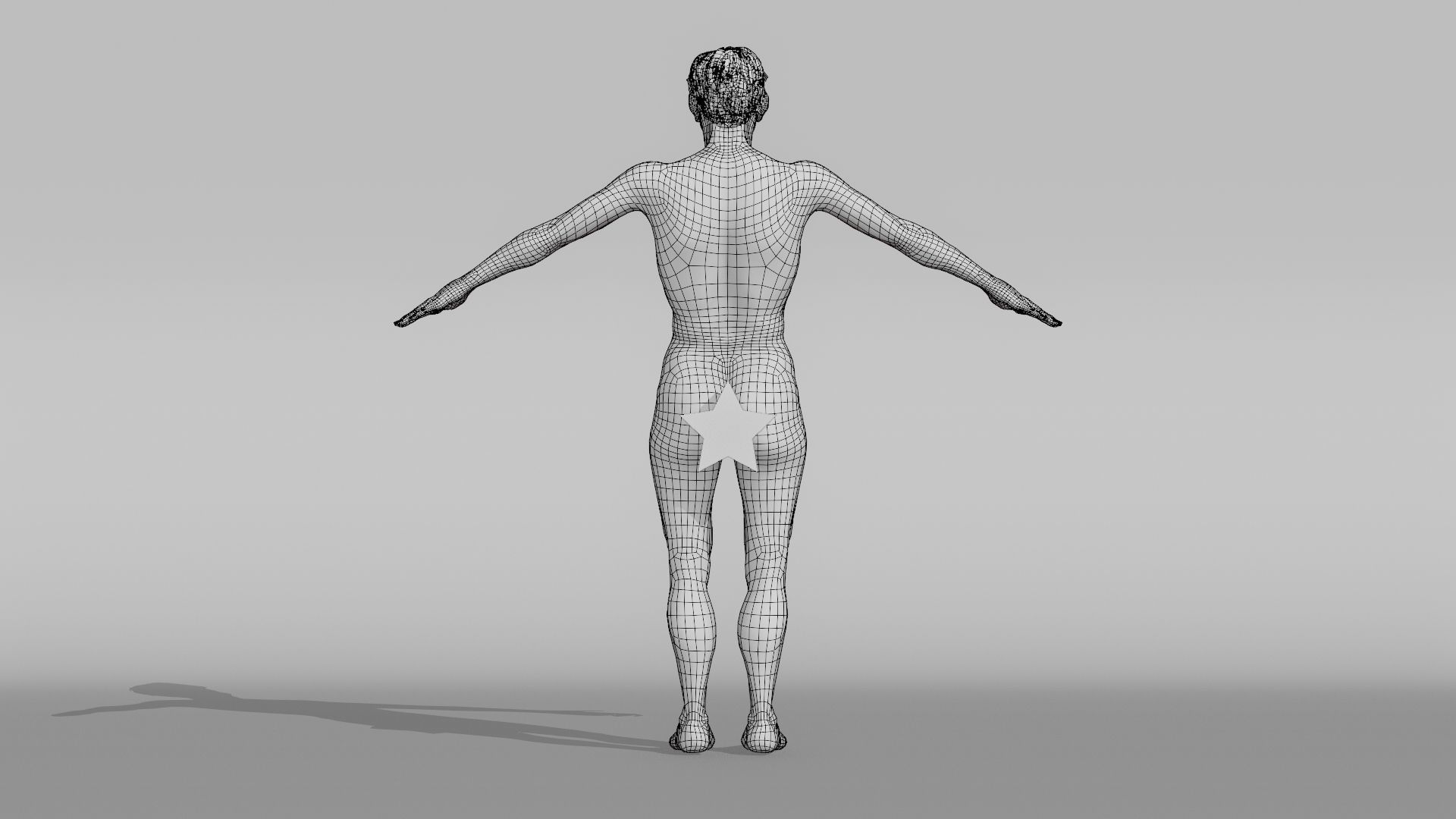 Realistic Male Character - Grandpa Thomas 3D model_13