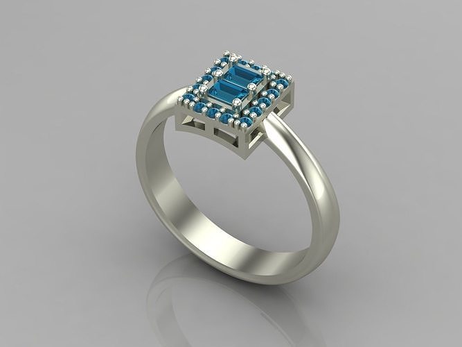 Women Rings Candy Style 3DM Render Files Machine Ready 62 3D print model