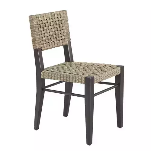 Palecek Panamawood Side Chair 3D model
