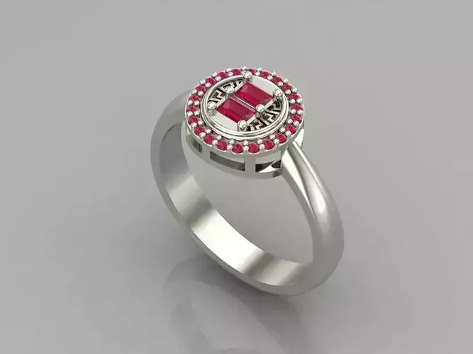 Women Rings Candy Style 3DM Render Files Machine Ready 54