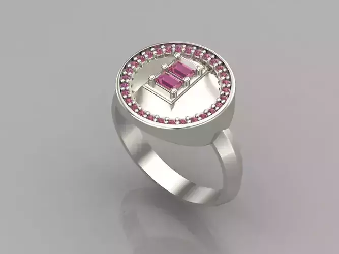 Women Rings Candy Style 3DM Render Files Machine Ready 52