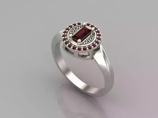 Women Rings Candy Style 3DM Render Files Machine Ready 44