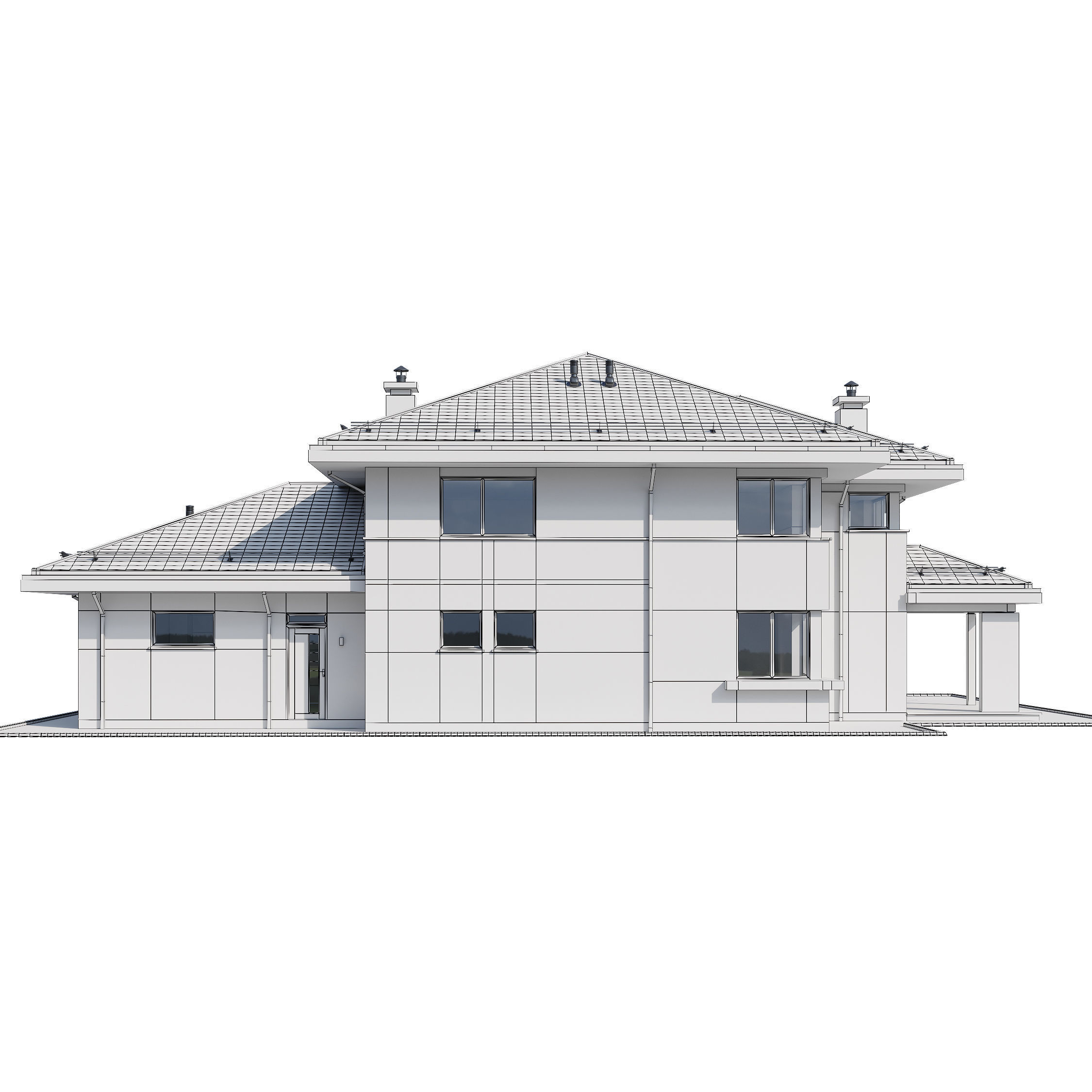 Zubrycki house 3D model_21