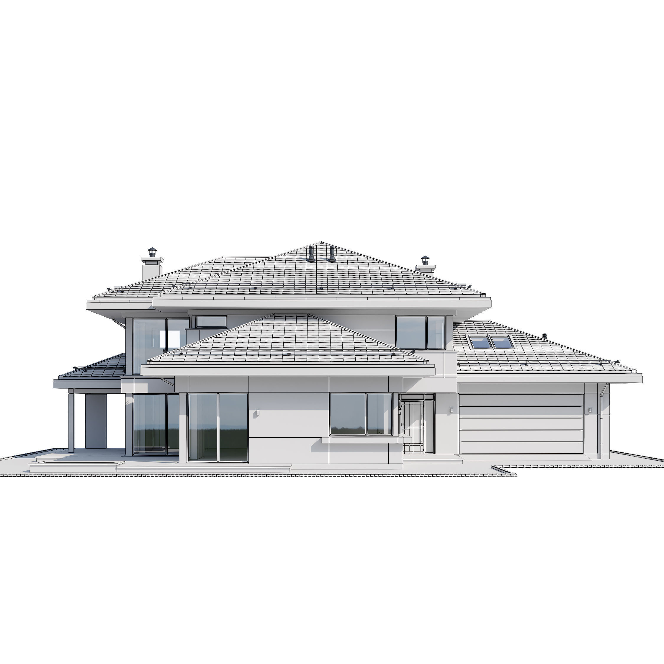 Zubrycki house 3D model_19