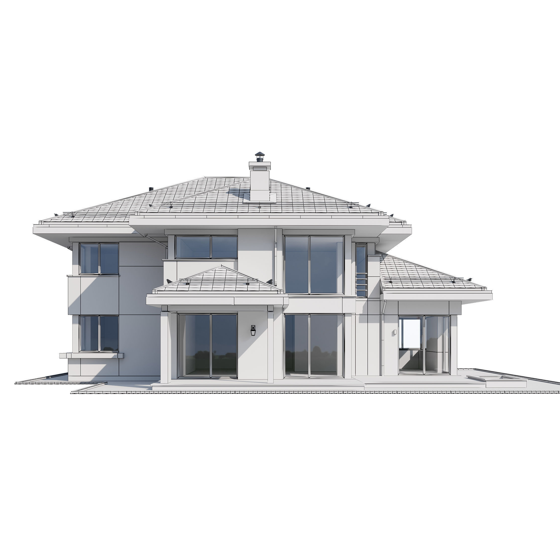 Zubrycki house 3D model_22