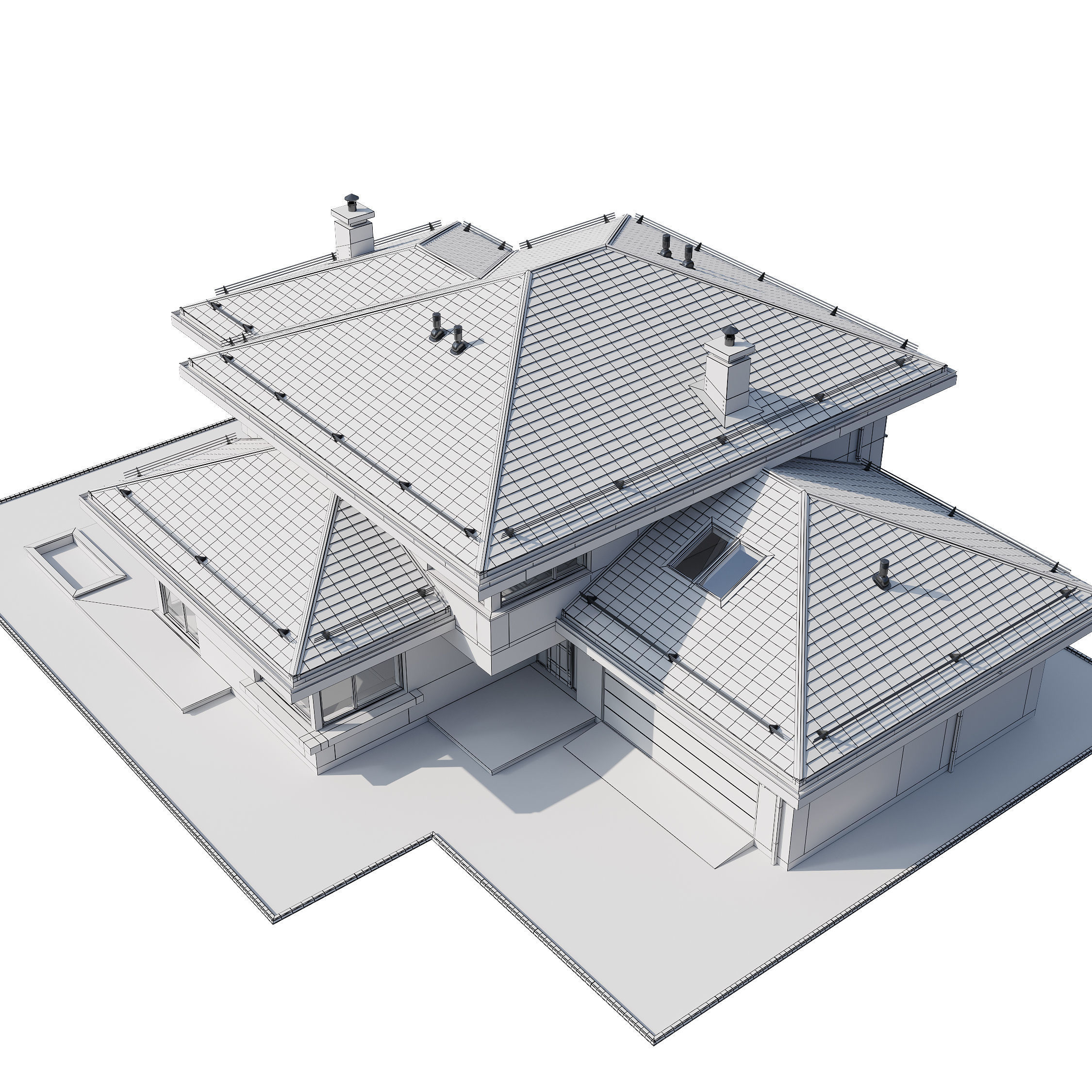 Zubrycki house 3D model_23