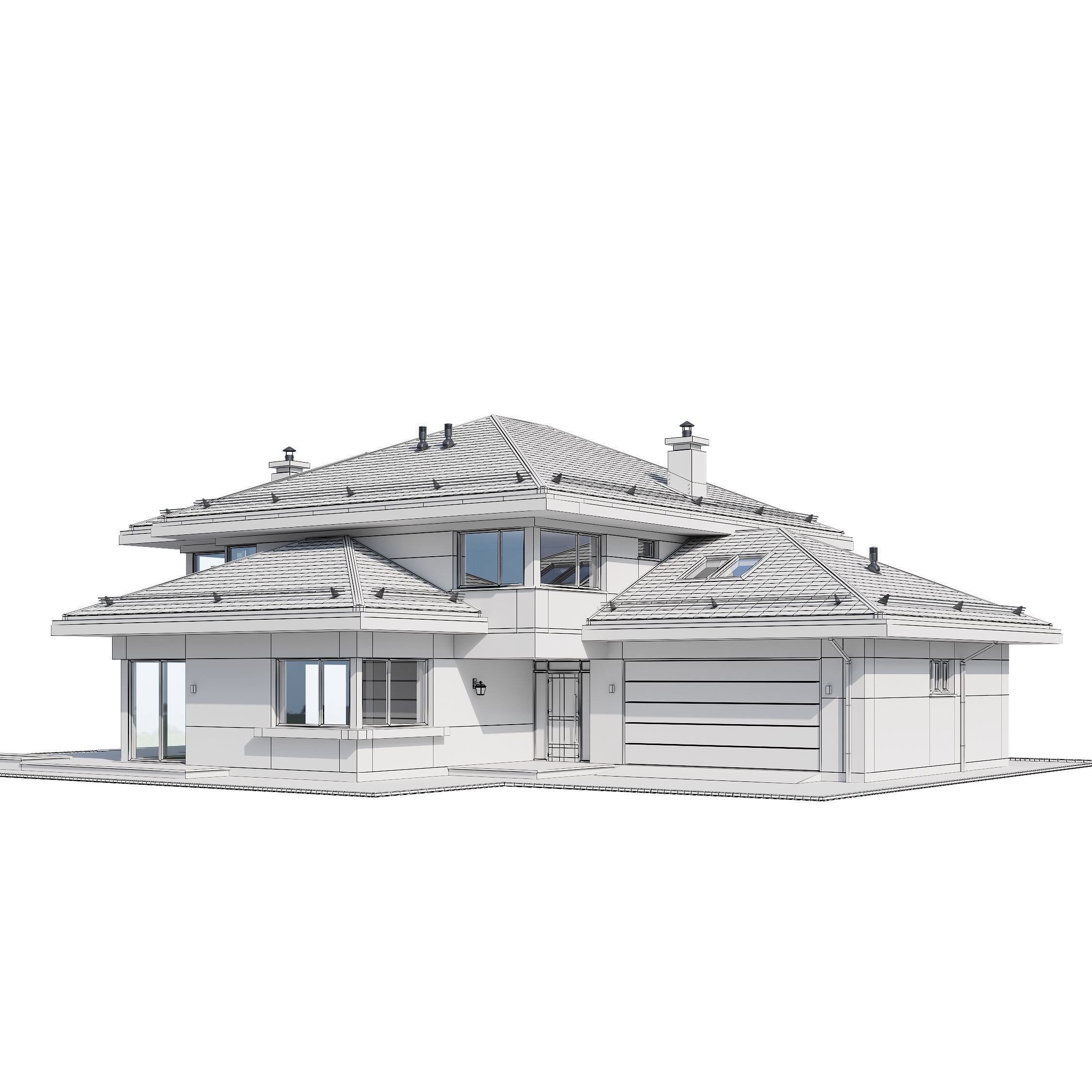 Zubrycki house 3D model_18