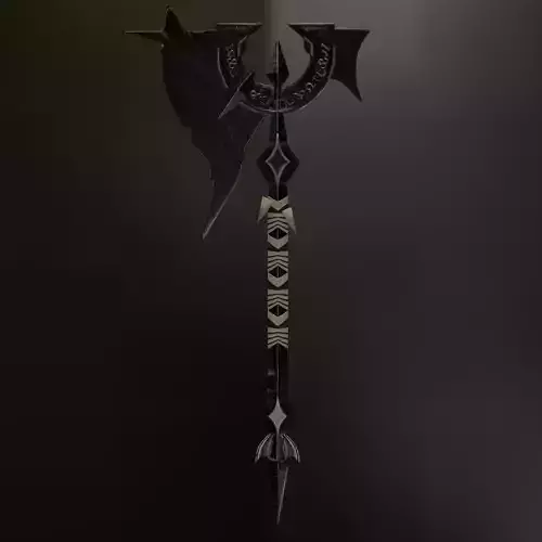 Axe Fire Medieval Weapon