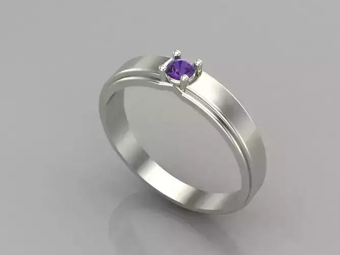 Single Stone Women Rings 3DM Render Files Machine Ready 34