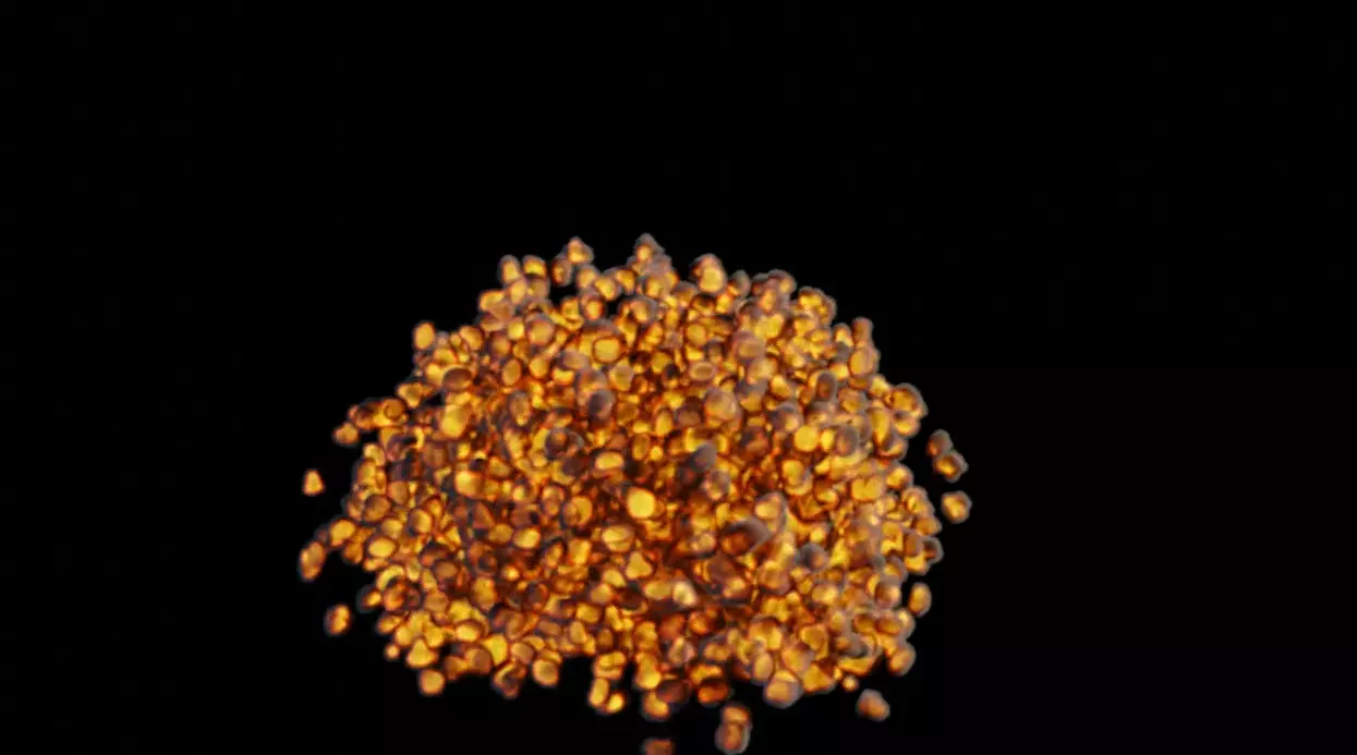 Explosion ball of fire 3D model_0