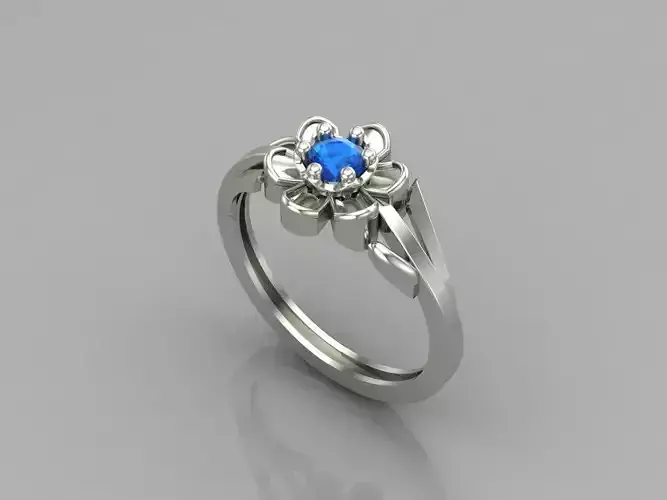 Single Stone Women Rings 3DM Render Files Machine Ready 27