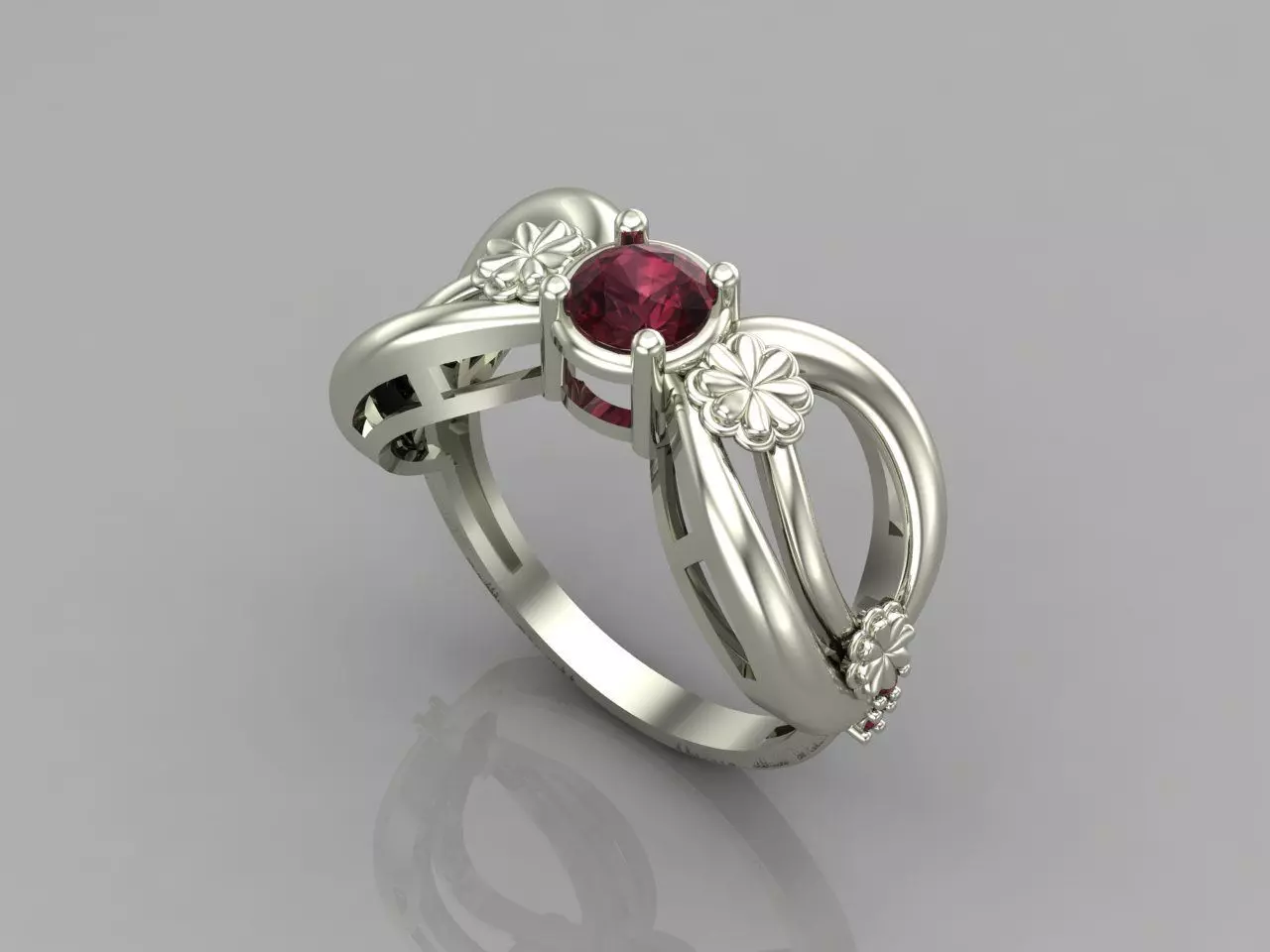 Single Stone Women Rings 3DM Render Files Machine Ready 20 3D print model