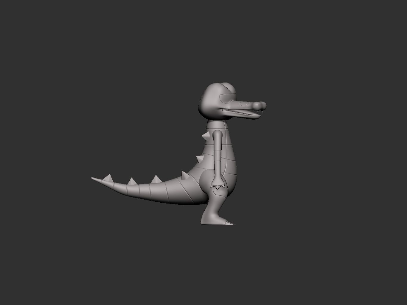 pokemon sandile evolution pack 3D print model_11