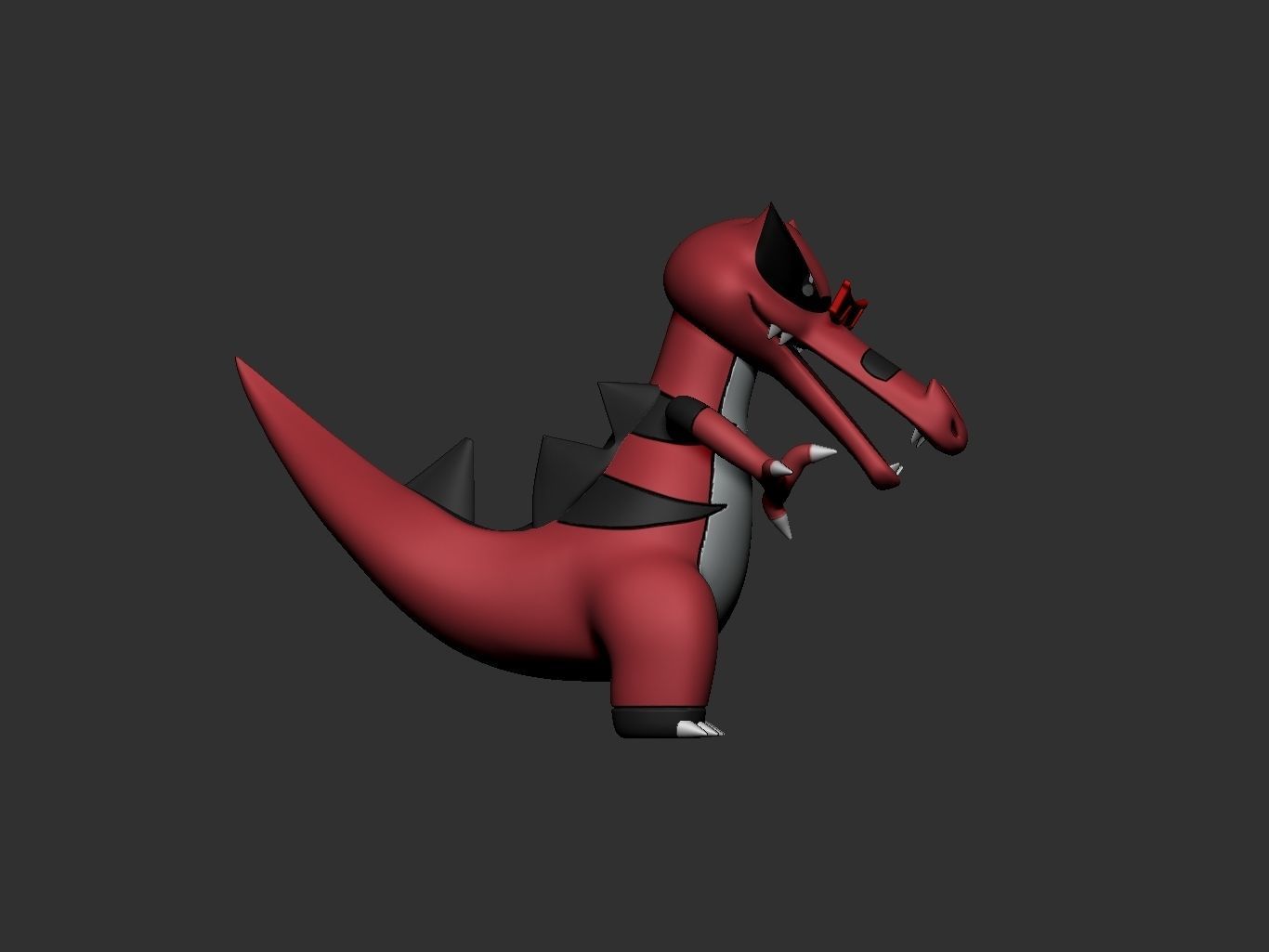 pokemon sandile evolution pack 3D print model_12