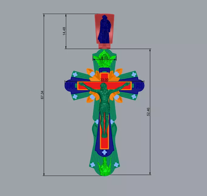 CISARKI QRIZ  3D print model_0