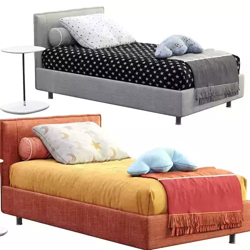 Paco Single Bed By Bonaldo 