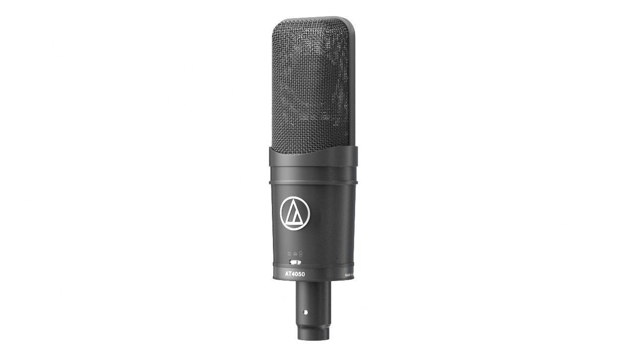 Audio-technica AT4050 condenser microphone recording microphone 3D model_62