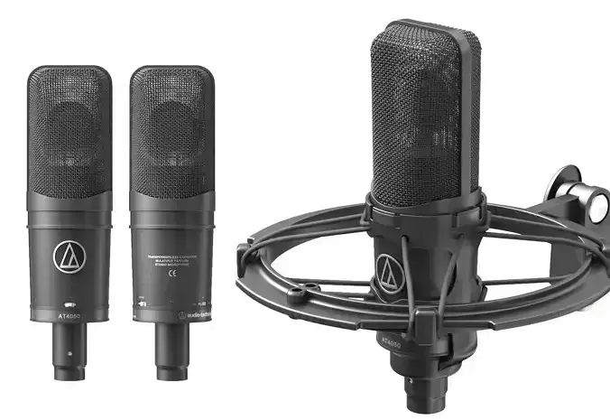 Audio-technica AT4050 condenser microphone recording microphone 3D model