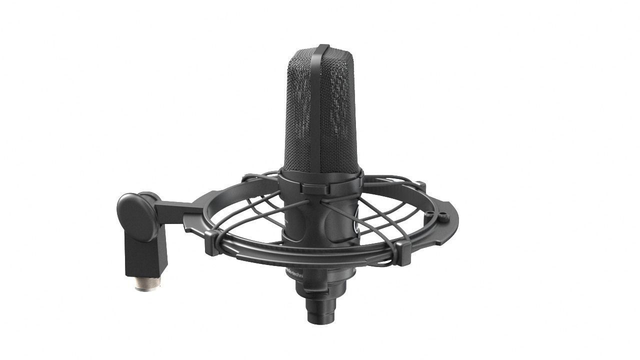 Audio-technica AT4050 condenser microphone recording microphone 3D model_18