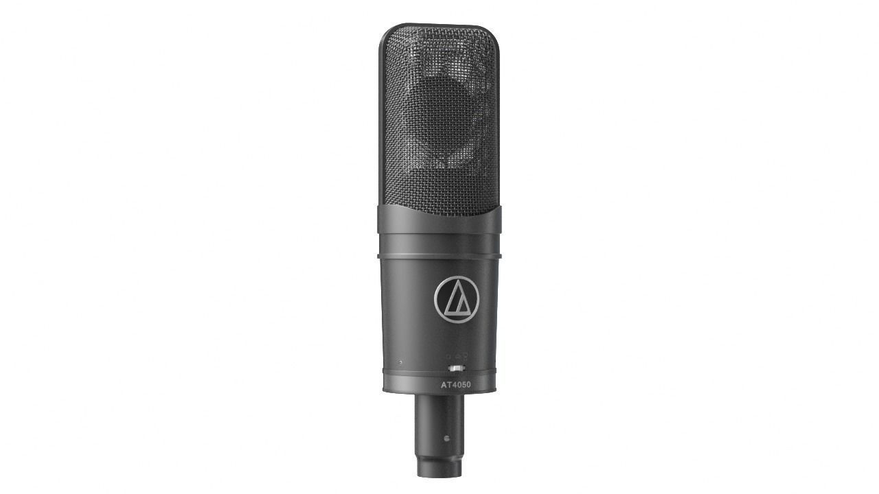 Audio-technica AT4050 condenser microphone recording microphone 3D model_41