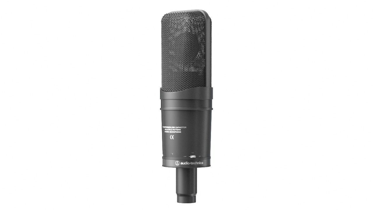 Audio-technica AT4050 condenser microphone recording microphone 3D model_50