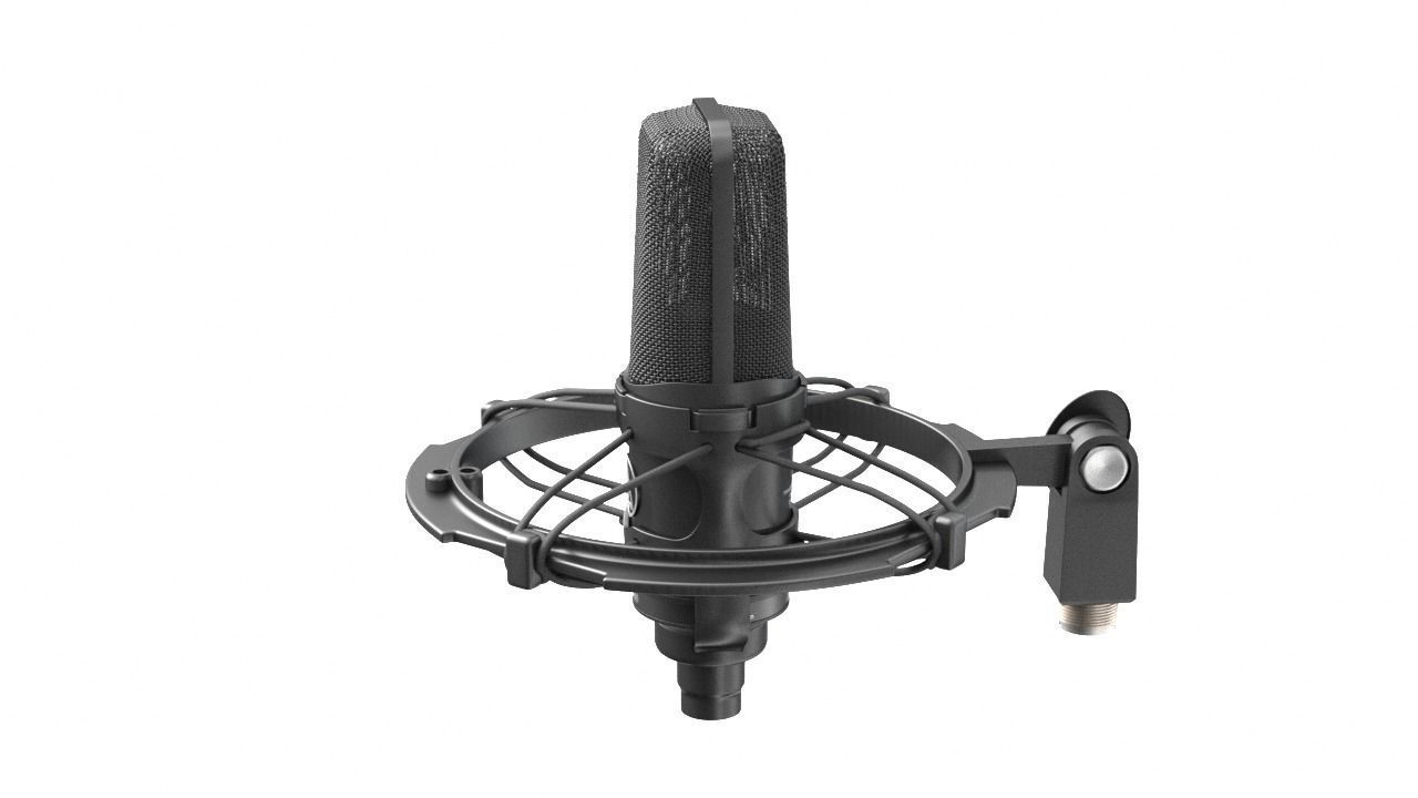 Audio-technica AT4050 condenser microphone recording microphone 3D model_30