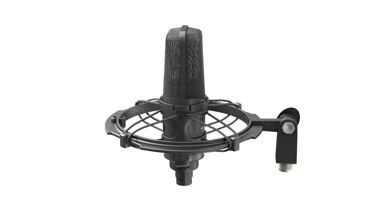 Audio-technica AT4050 condenser microphone recording microphone 3D model_29