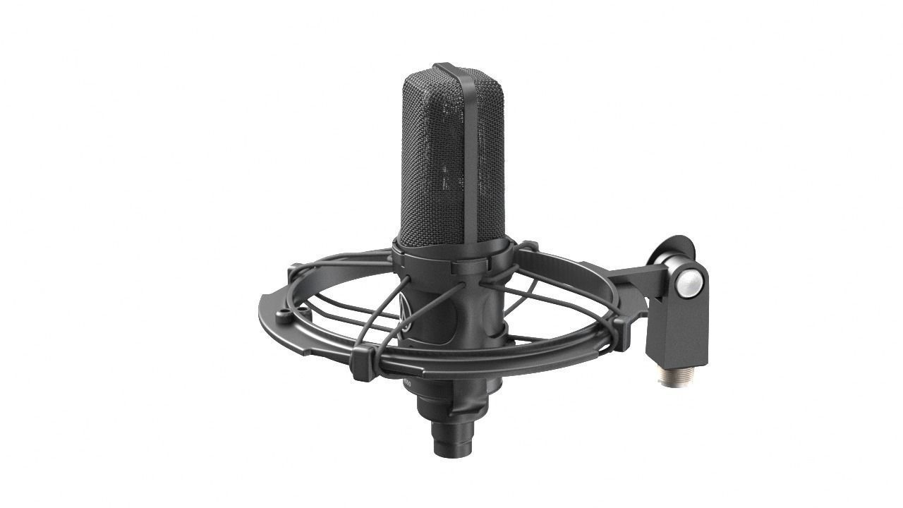Audio-technica AT4050 condenser microphone recording microphone 3D model_31
