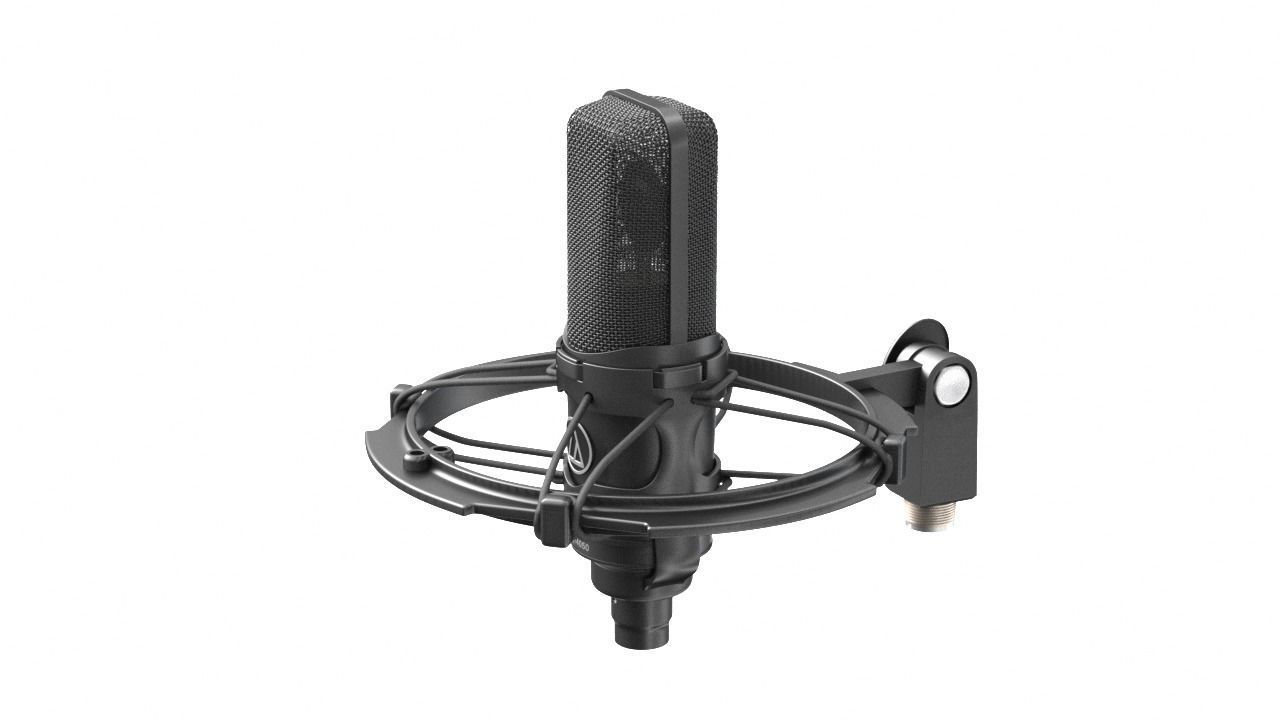 Audio-technica AT4050 condenser microphone recording microphone 3D model_32
