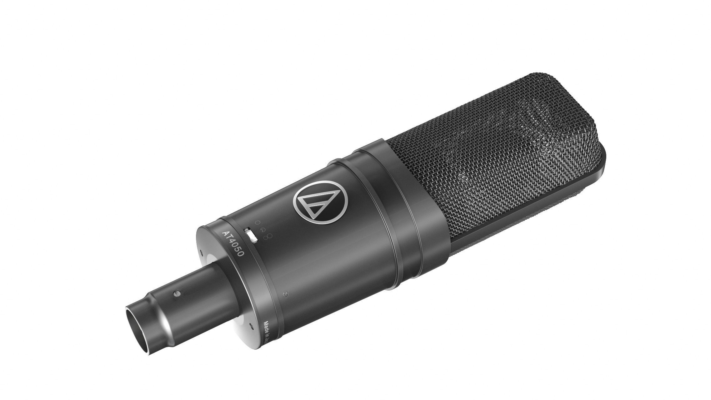 Audio-technica AT4050 condenser microphone recording microphone 3D model_4