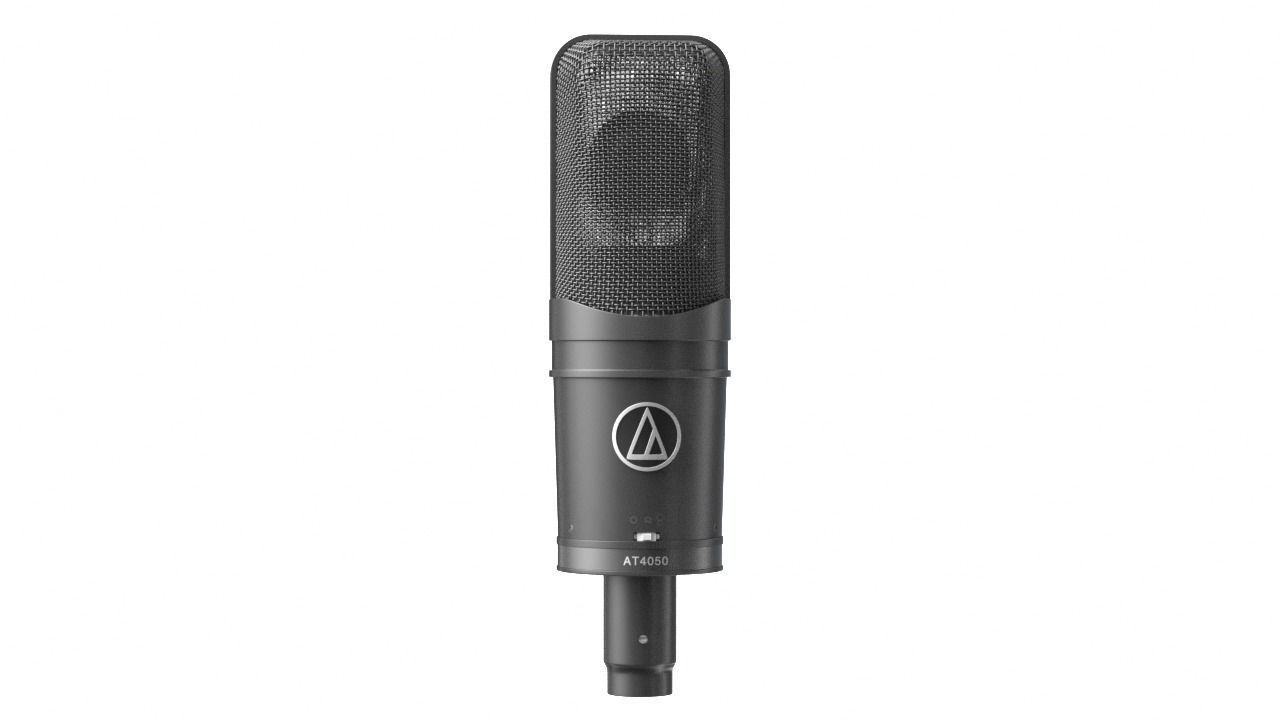 Audio-technica AT4050 condenser microphone recording microphone 3D model_39