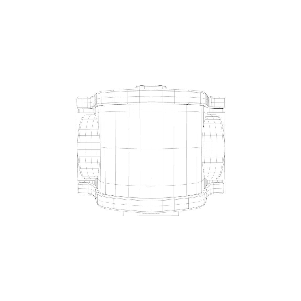 Cartoon Fantasy House 2 Low-poly 3D model_15