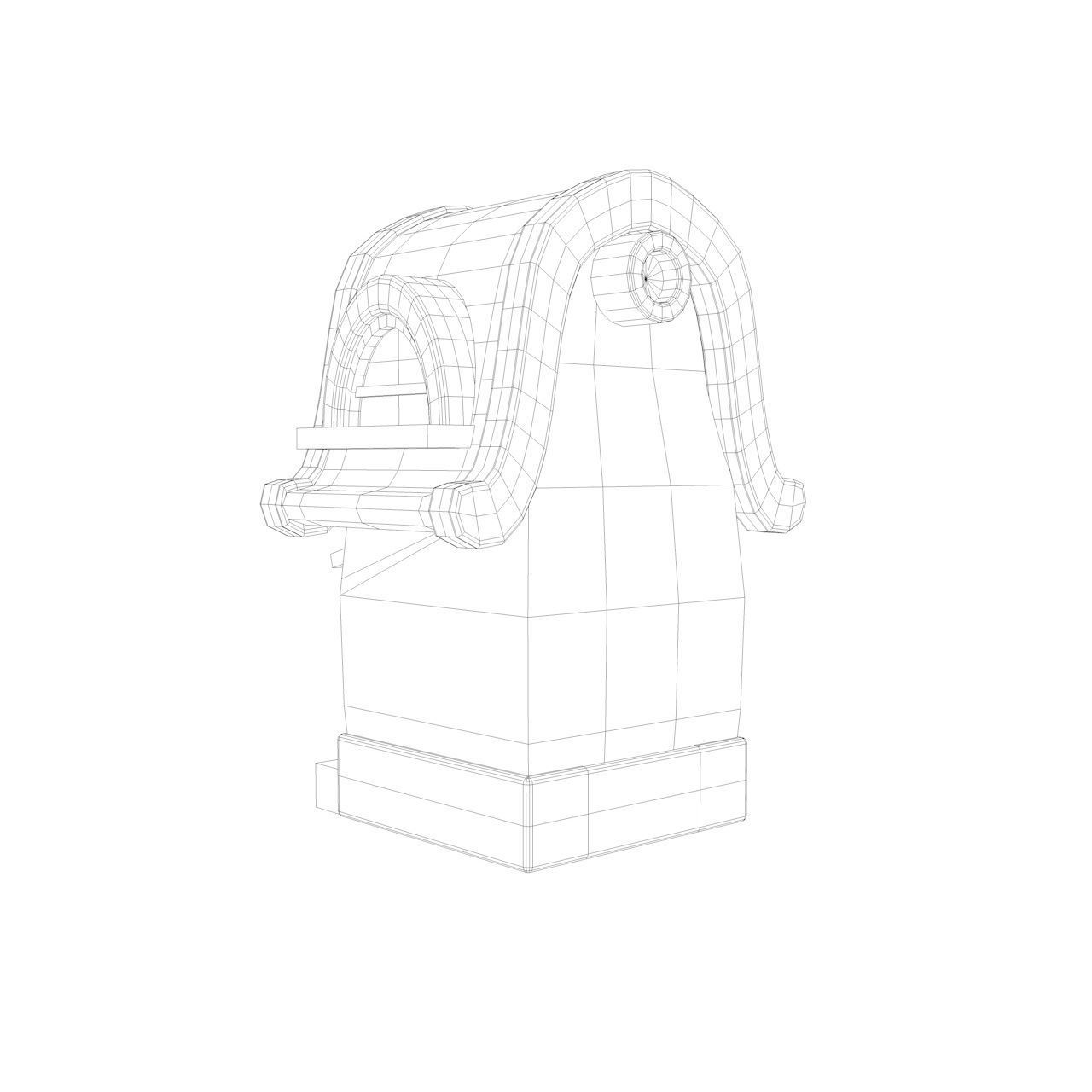 Cartoon Fantasy House 2 Low-poly 3D model_10