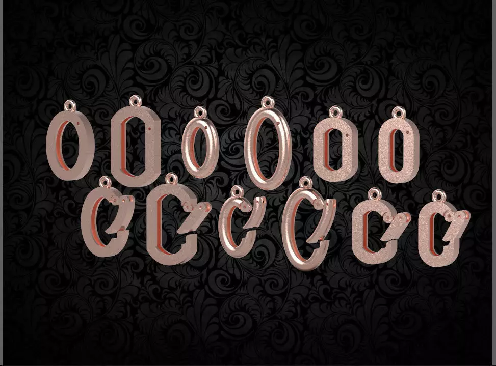 Spring Lock clasp 3D print model