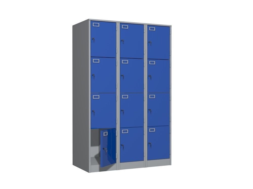 Cupboard Garage furniture 3D model_1
