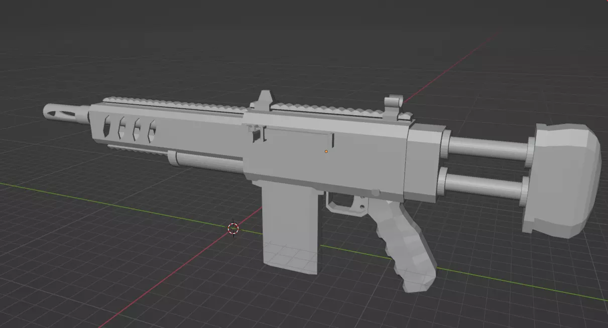 The Stout Rifle - Creator Kit 3D model_0