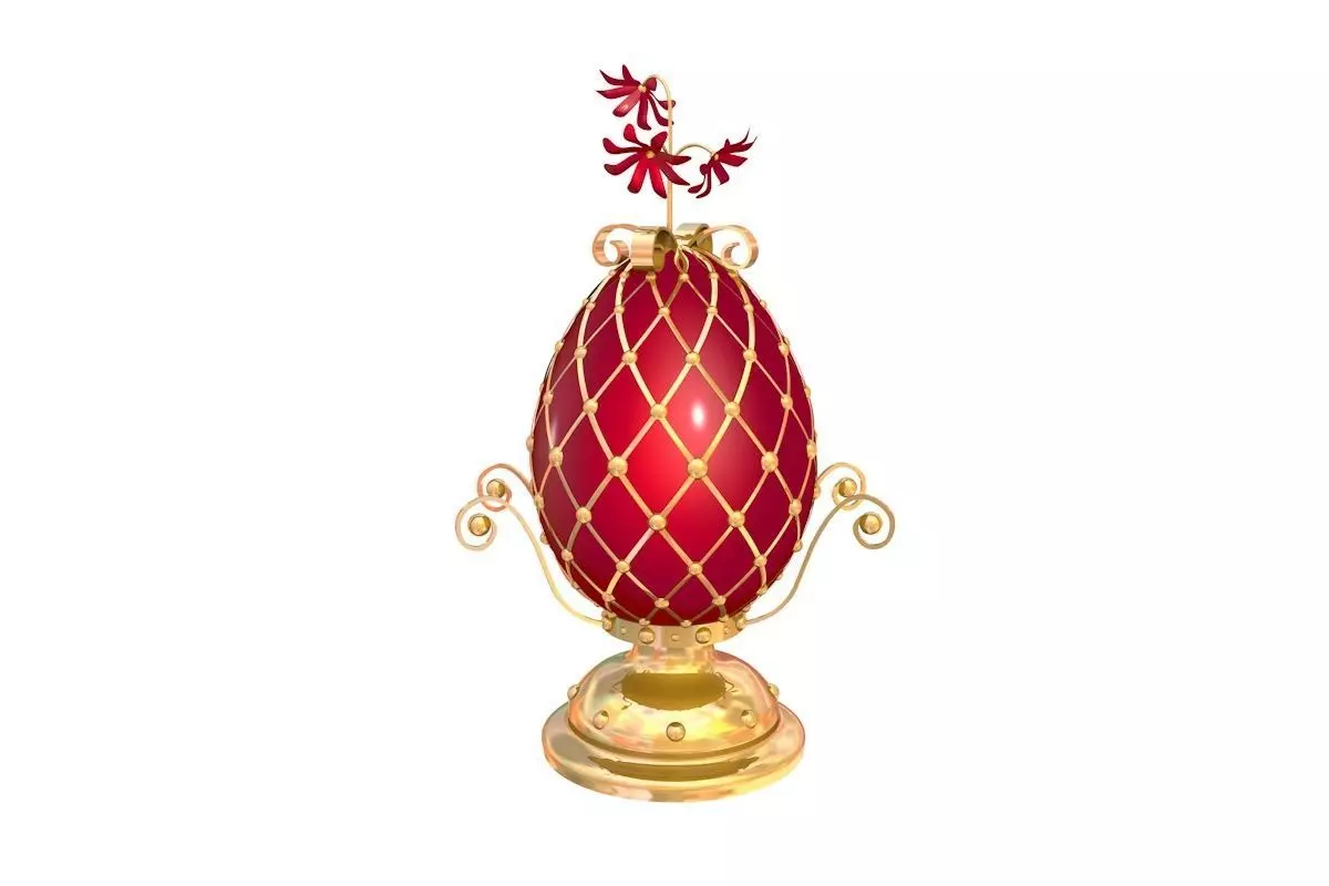 Egg FABERGE R1 3D model