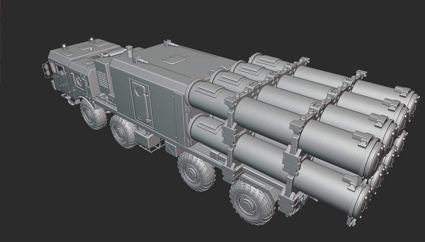 Bastion SSC-5 Stooge 3D print model_3
