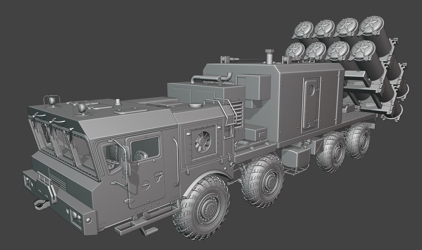 Bastion SSC-5 Stooge 3D print model_4