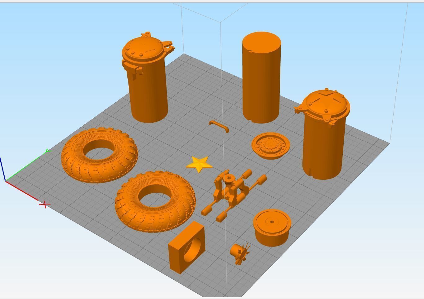 Bastion SSC-5 Stooge 3D print model_20