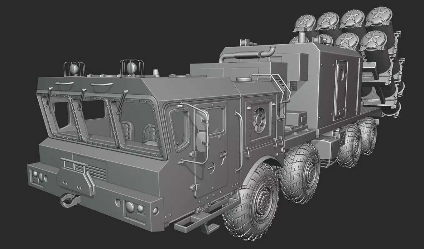 Bastion SSC-5 Stooge 3D print model_0