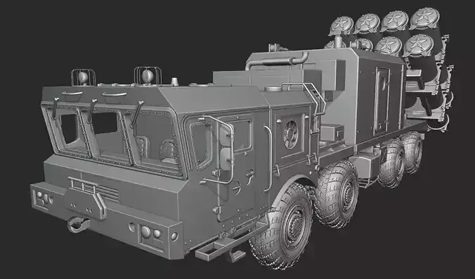 Bastion SSC-5 Stooge 3D print model Bastion SSC-5 Stooge 3D print model