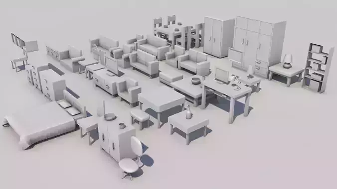 Cartoon Furniture Pack