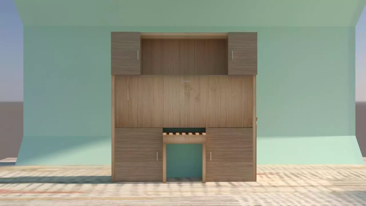 awesome table chair 3D model